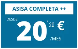 ASISA COMPLETA ++ DESDE 20.20€